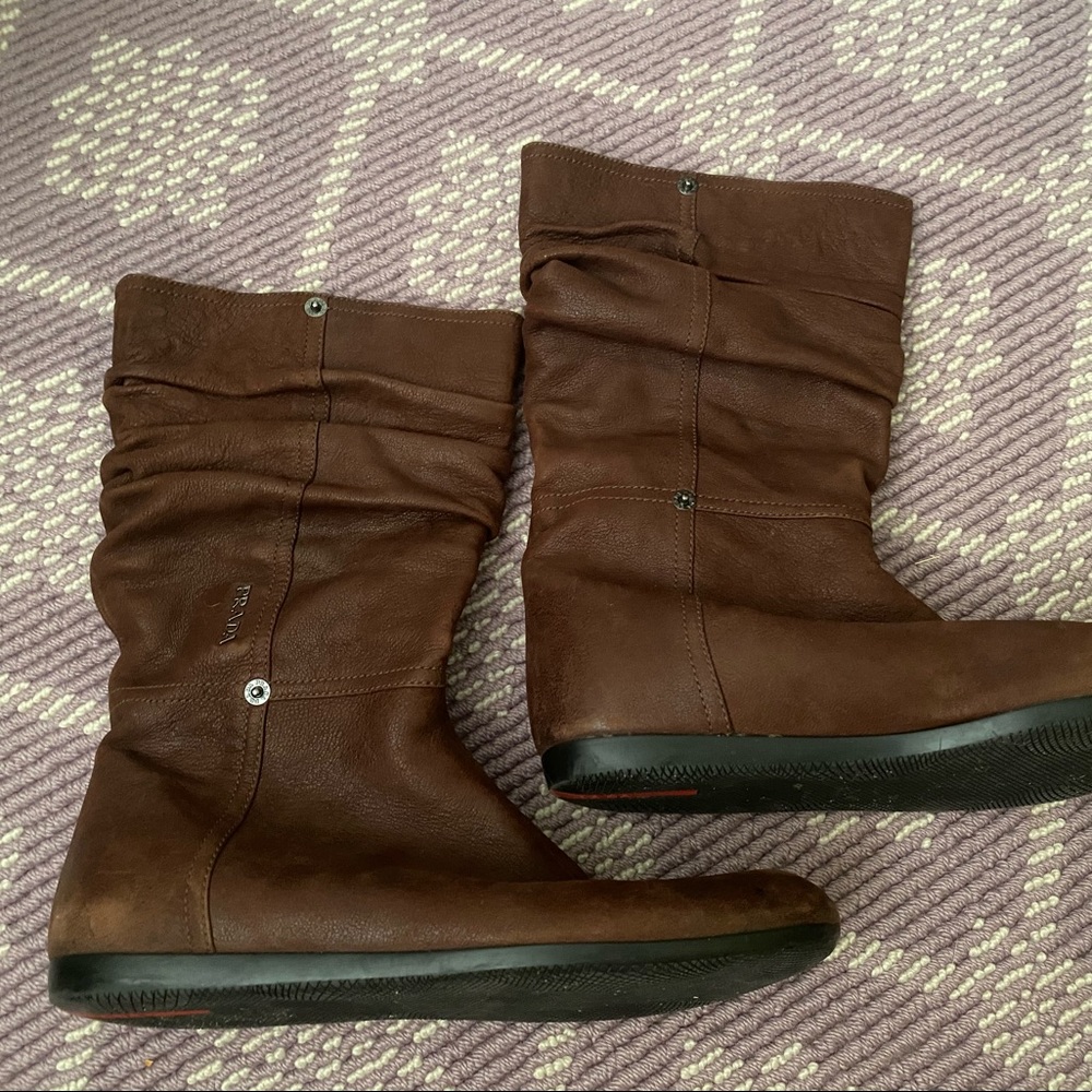 PRADA SLOUCH BOOTS